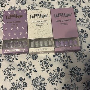 Set of 3 Brand New Red Aspen Nails